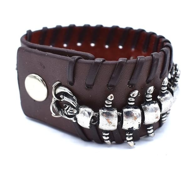 CENTIPEDE - Brun armbånd
