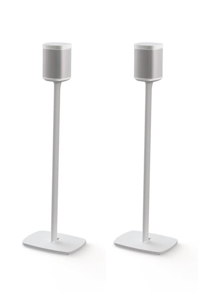 FLEXSON Gulvfeste for SONOS ONE Hvit Par