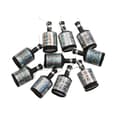Miniatyrbild 3 av 3: Party Poppers Guld och Silver 16-pack