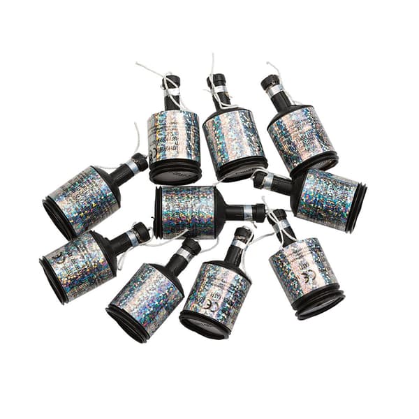 Party Poppers Guld och Silver 16-pack