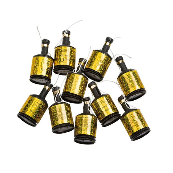 Party Poppers Guld och Silver 16-pack