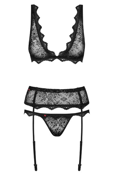 Obsessive Emperita 3 pcs set Black