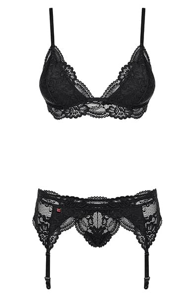 Obsessive 810-SEG 3 pcs set Black