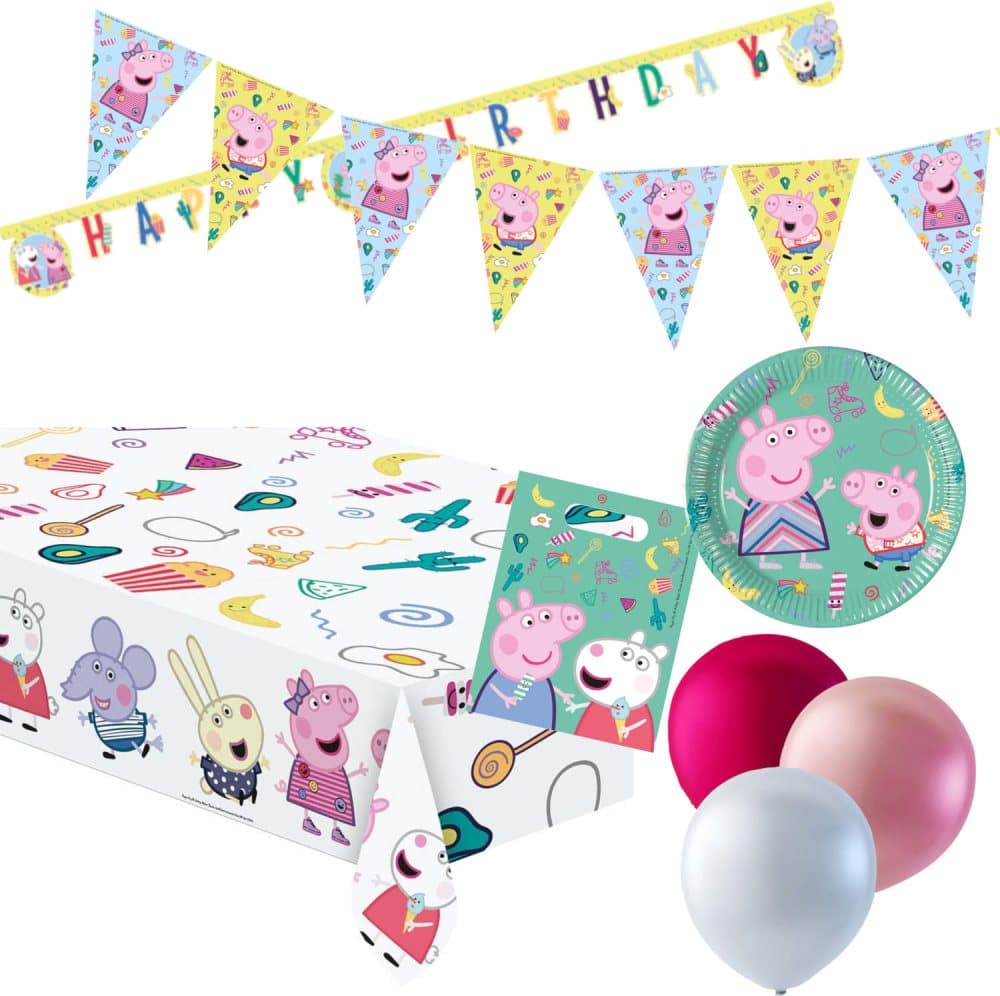 Peppa Pig | Greta Gris Barnkalas tema - kalaspaket