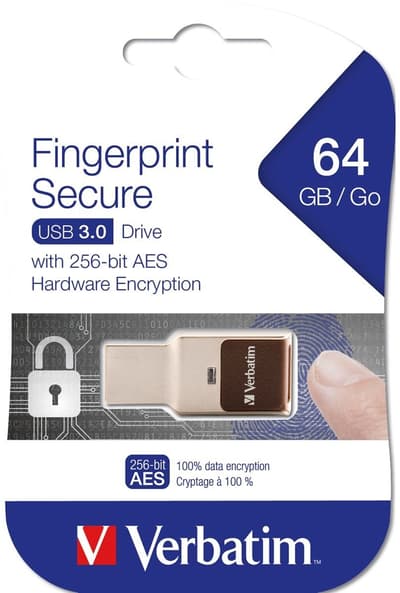 Verbatim Fingerprint Secure USB 3.0 Drive