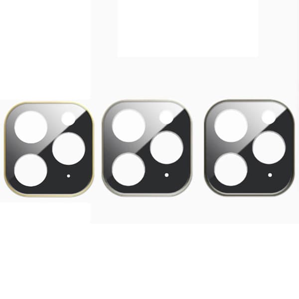 iPhone 11 Skyddsfilm för Bakre kameralins + Metalram