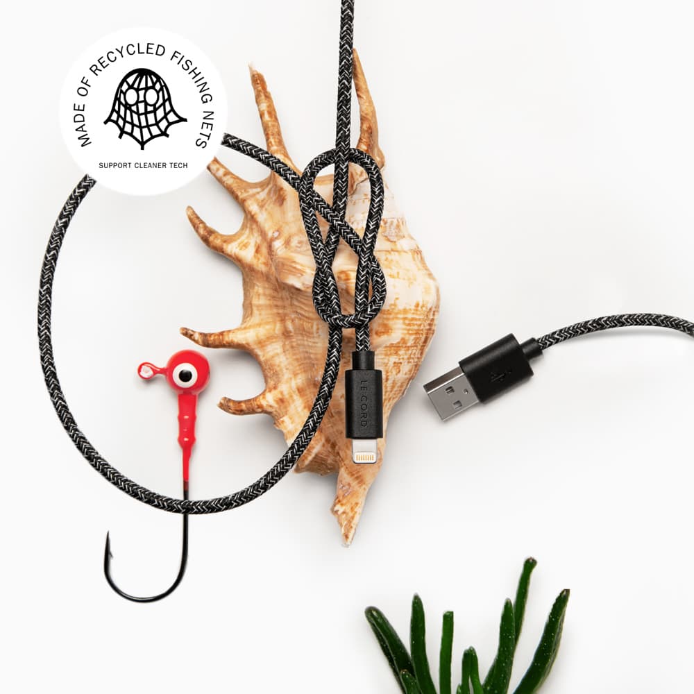 Le Cord Recycled Lightning Cable Ghost Net
