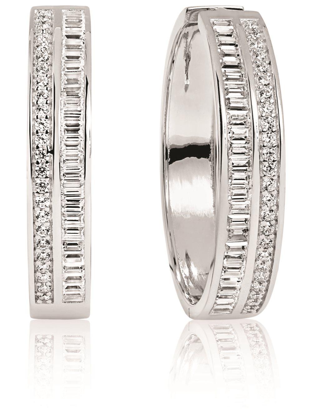 SIF JACOBS Örhängen Corte Grande With White Zirconia