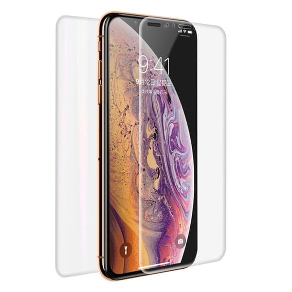 Fram- & Baksida 9H Nano-Soft iPhone 11 Pro Max 2-PACK Skärmskydd