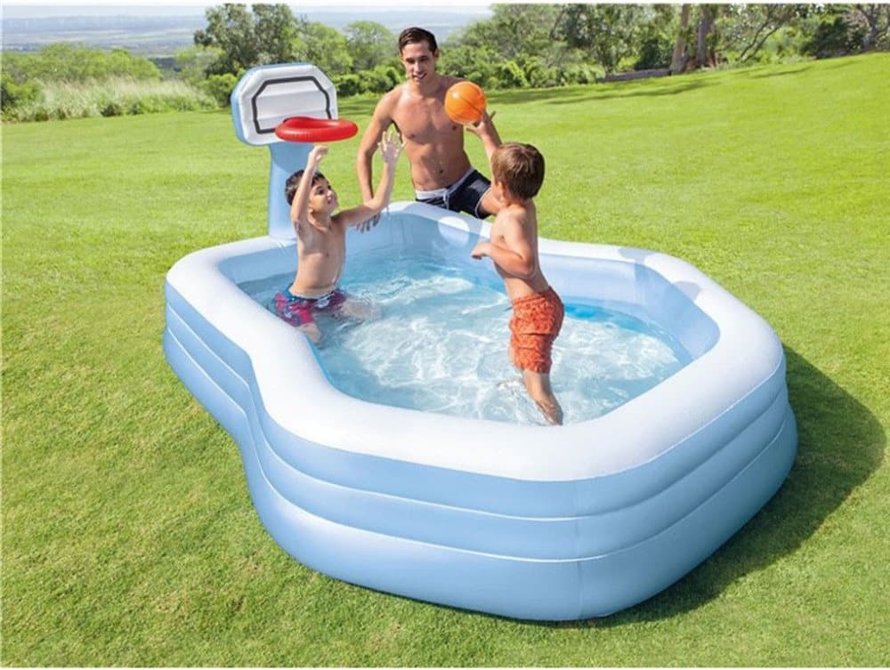 Intex Swim Center Shootin'Hoops Fami