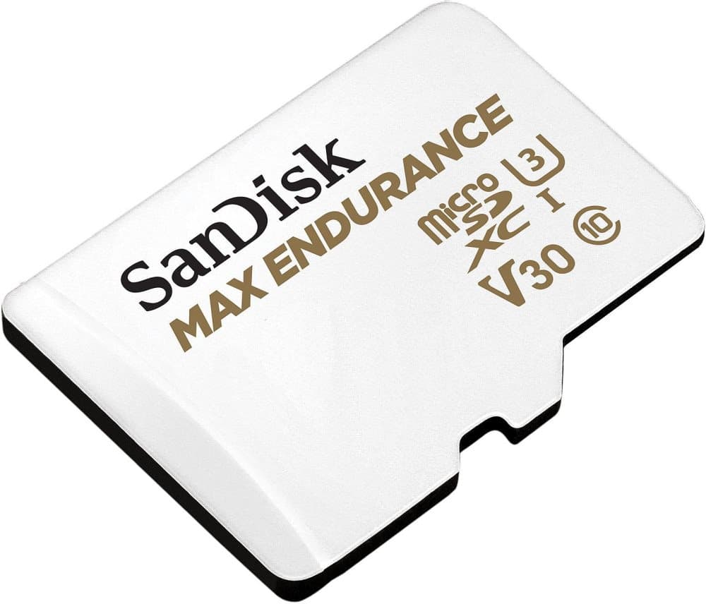 SANDISK Minneskort MicroSDXC 256GB Max Endurance med adapter