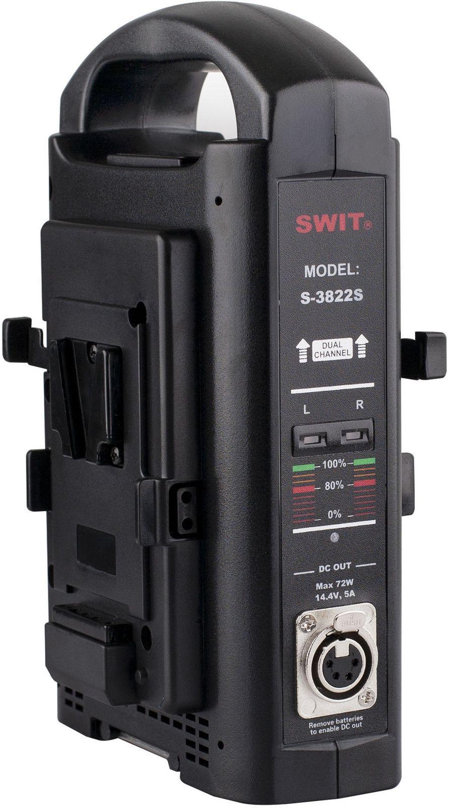 SWIT S-3822S 2ch Fast Charger V-lock