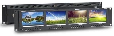 SWIT OSEE RMS4342N-3G 4x4.3" 2RU Rack PRO LCD