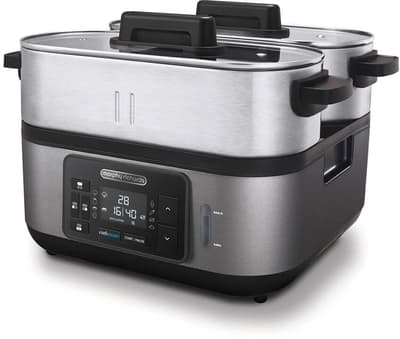 MORPHY RICHARDS Ångkokare Intellisteam Brushed Steel