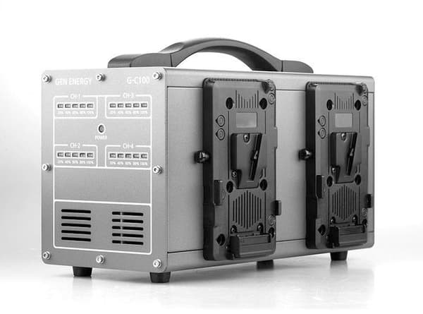 GEN ENERGY Batteriladdare G-C100 3.5A 4Ch Simultaneously
