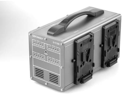 GEN ENERGY Batteriladdare G-CB100 6A, 4Ch Simultaneously