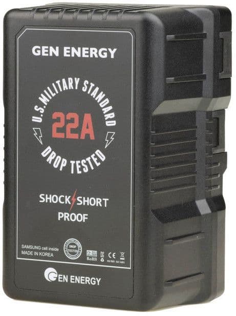 GEN ENERGY Batteri G-B100/290W 290Wh/ 20Ah 22A