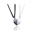 Miniatyrbild 5 av 11: Parhalsband Eternal Promise Hjärta Magnetisk