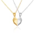 Miniatyrbild 6 av 11: Parhalsband Eternal Promise Hjärta Magnetisk
