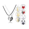 Miniatyrbild 2 av 11: Parhalsband Eternal Promise Hjärta Magnetisk