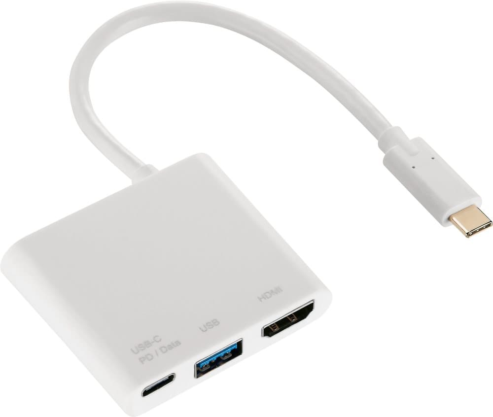 Hama 3in1 USB-C Multiport Adapter