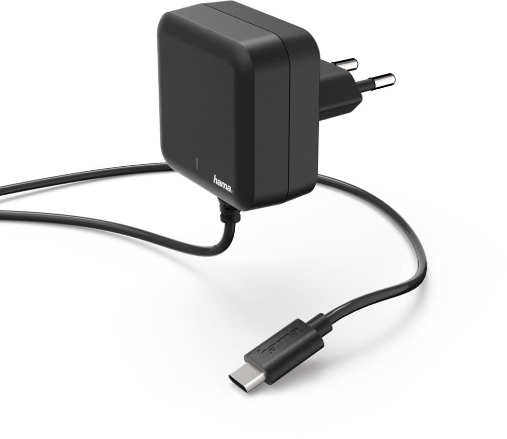 Hama Väggladdare USB-C 27W Fast Kabel