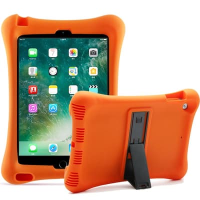 Barnfodral i silikon för iPad Air/iPad Air 2/iPad 9.7, orange