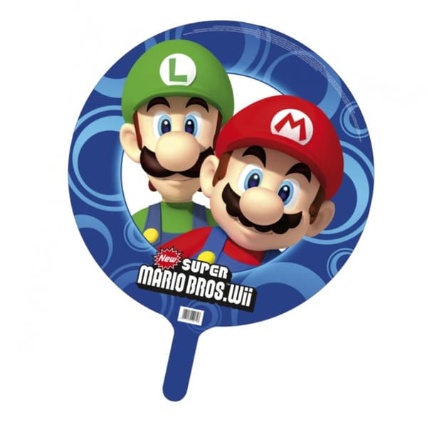 Ballong Nintendo Super Mario Bros Folie - Super Mario Dekorationer Barnkalas Fest Fyll med Helium eller Luft Kan Användas Flera Gånger