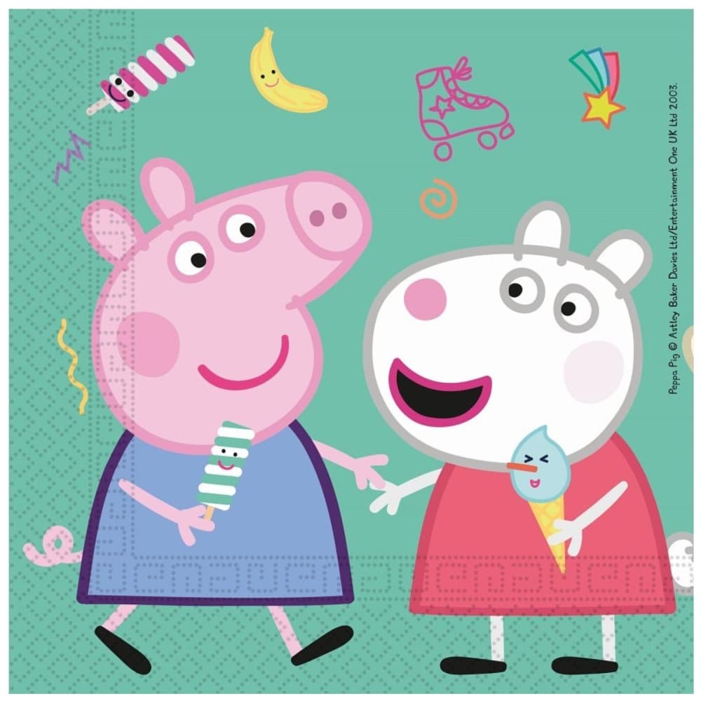 Peppa Pig | Greta Gris Servetter 20-pack