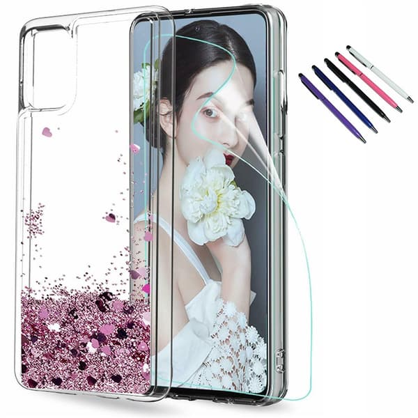 Huawei P40 Pro - Moving Glitter 3D Bling Phone Case