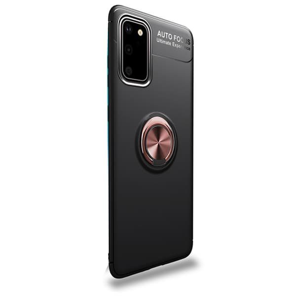 Smidigt Skal med Ringhållare - Samsung Galaxy S20