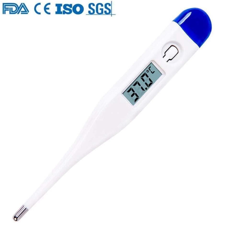 Digital Febertermometer med LCD Skärm