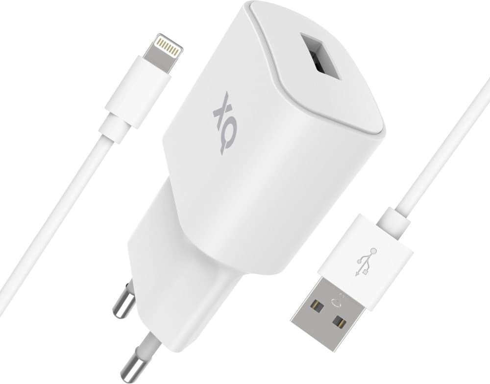 Xqisit Travel Charger with Lightning Cable