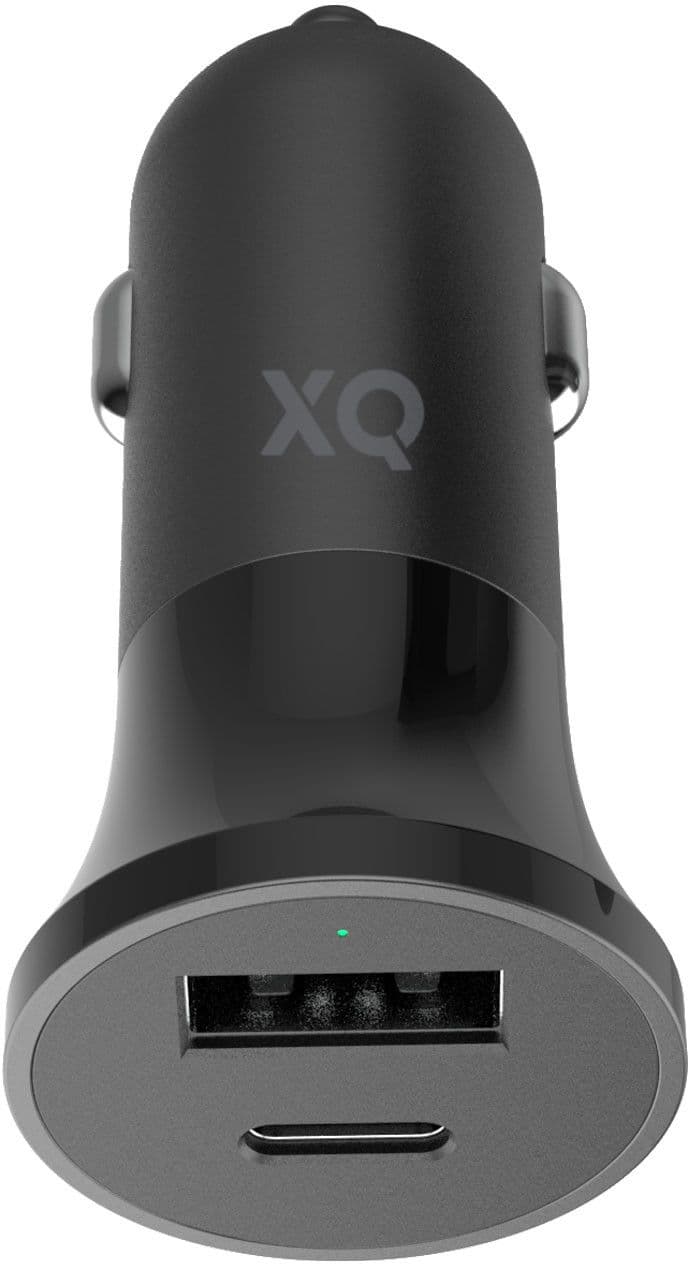 Xqisit Car Charger Dual Port 30W