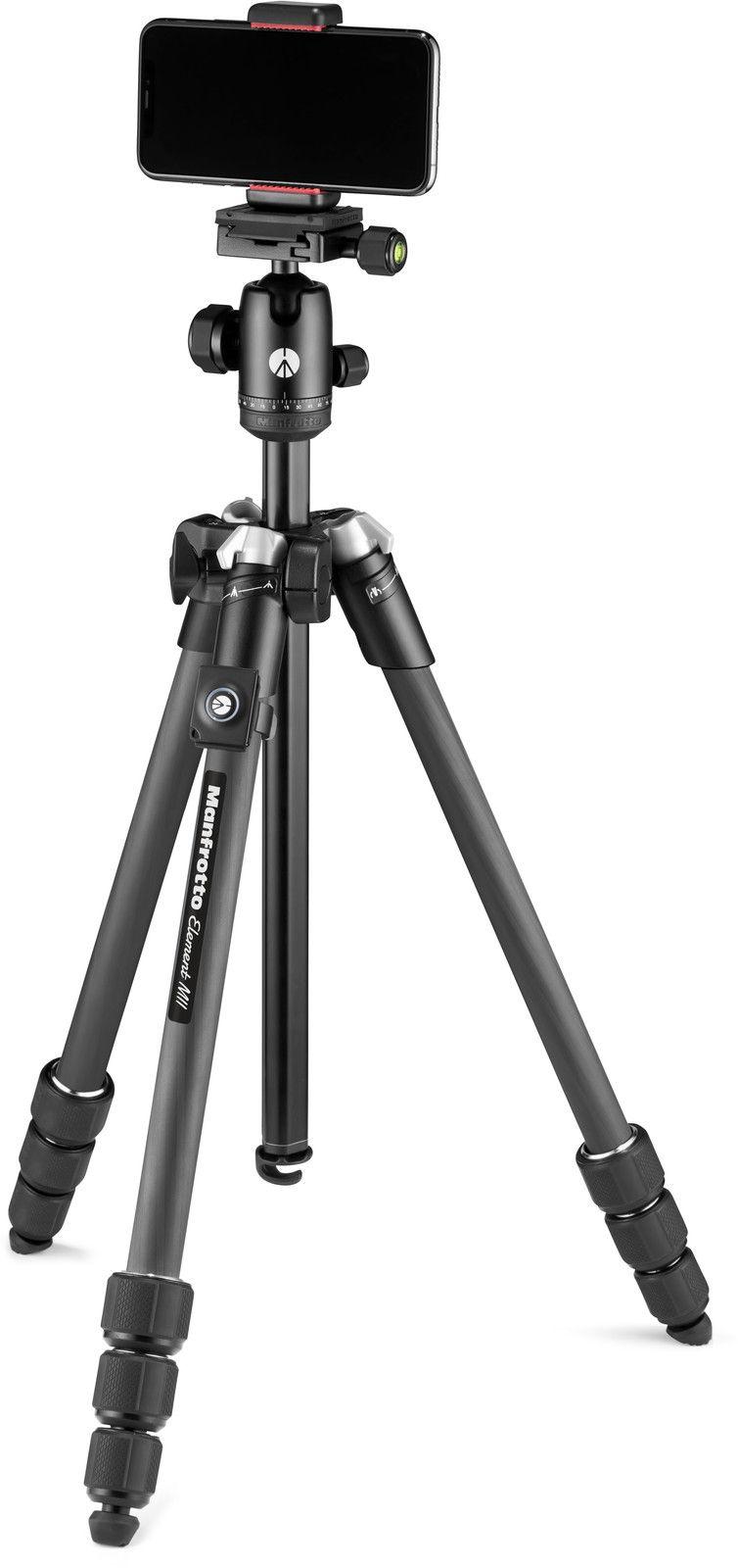 MANFROTTO Stativkit Element MII Mobil BT Kulled Kolfiber