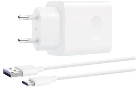 Huawei Wall SuperCharger, 40W, USB-C m. USB-C-kabel, Vit