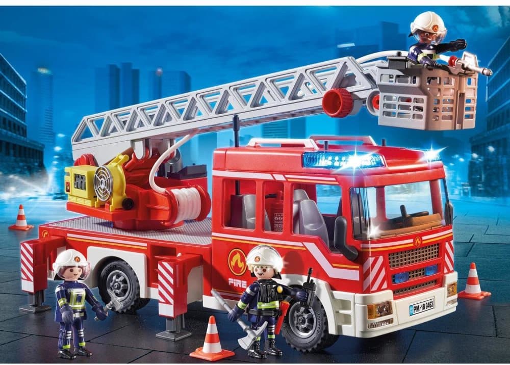 Playmobil Brandbil med stege