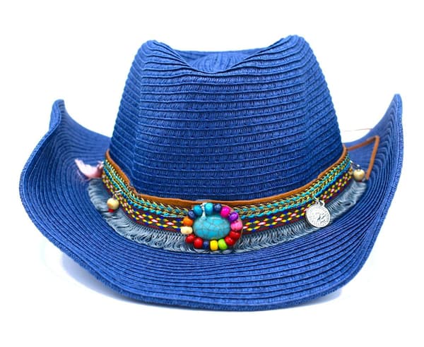 Solhatt Indian - blå