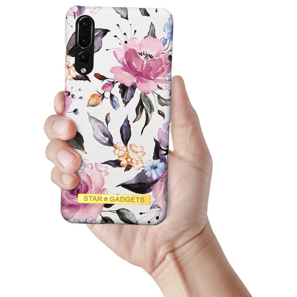 Huawei P20 Pro - Cover / Beskyttelse Flowers
