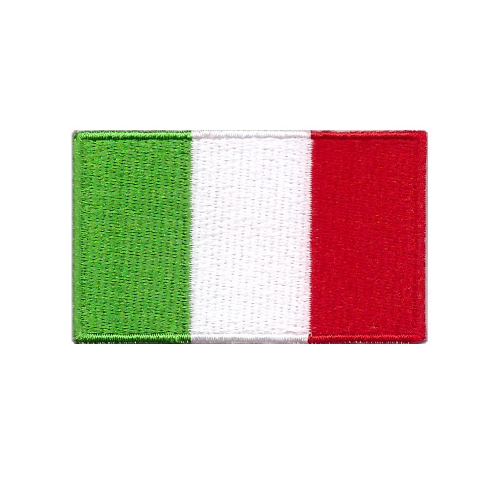 Tygmarke Patch Italien Flagga Cdon