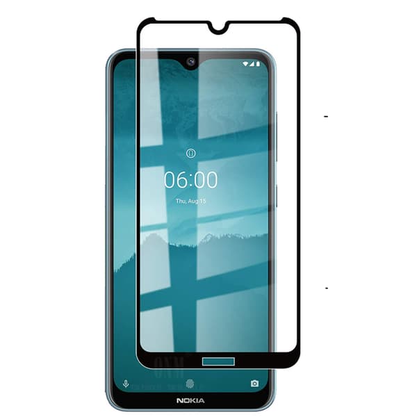 2-PACK Nokia 6.2 2.5D SVART