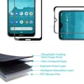 Miniatyrbild 11 av 11: 2-PACK Nokia 6.2 2.5D SVART