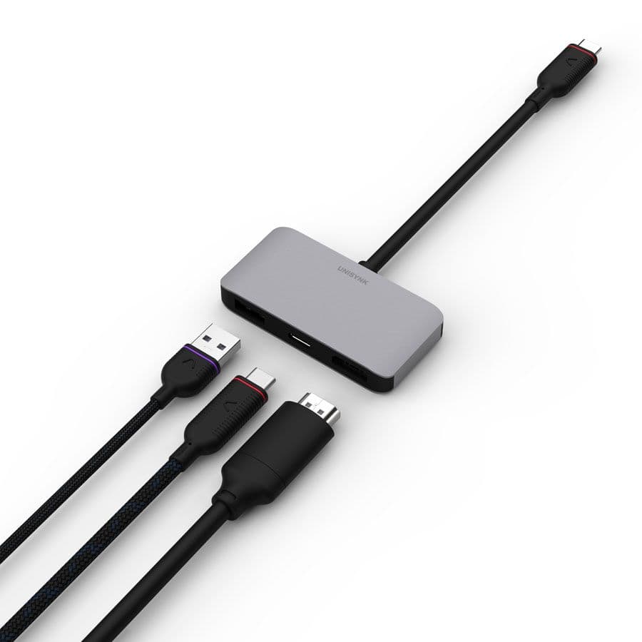 Unisynk 3 Portars USB-C Dockningshub