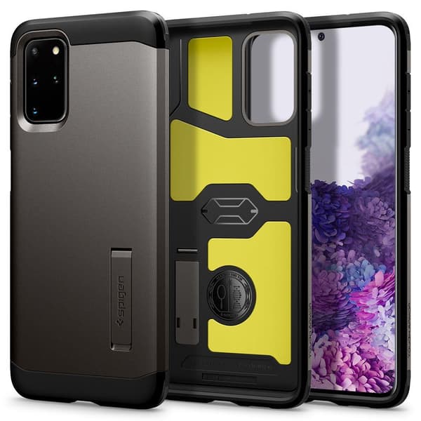 SPIGEN Tough Armor Skal till Samsung Galaxy S20 Plus - Gunmetal
