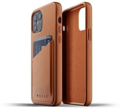 Mujjo Full Leather Wallet Case (iPhone 12/12 Pro)