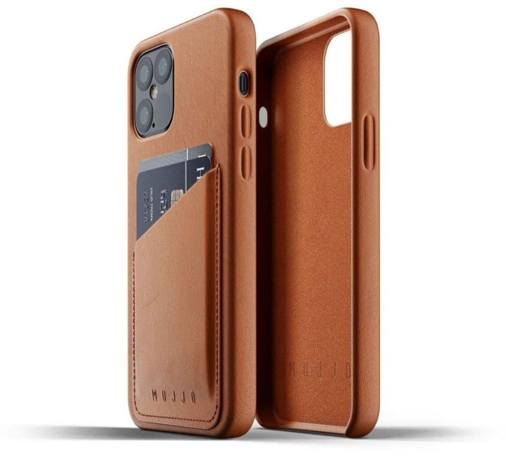 Mujjo Full Leather Wallet Case (iPhone 12/12 Pro)