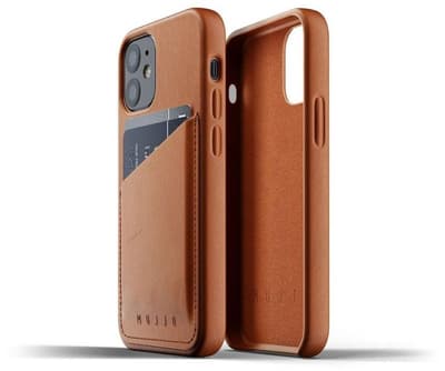 Mujjo Full Leather Wallet Case (iPhone 12 mini)