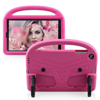 Barnfodral med ställ till Samsung Tab A 10.1 T510/515, rosa