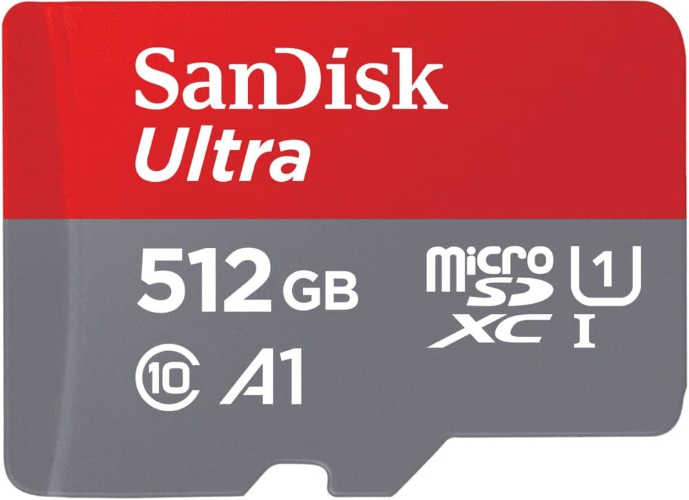 SANDISK Minneskort MicroSDXC Mobil Ultra 512GB 120MB/s UHS-I Adapt