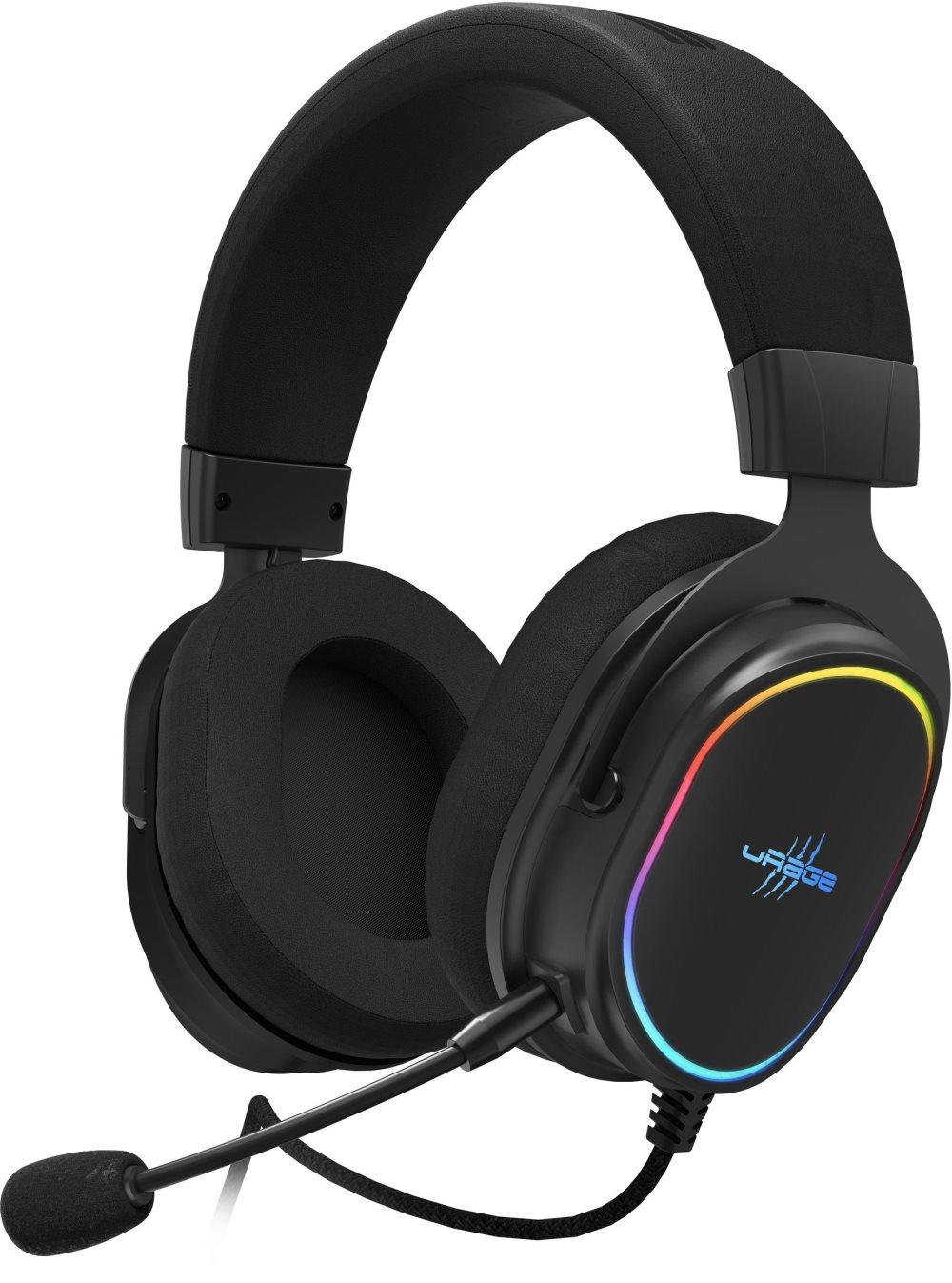 URAGE Headset Gaming SoundZ 800 7.1 Svart
